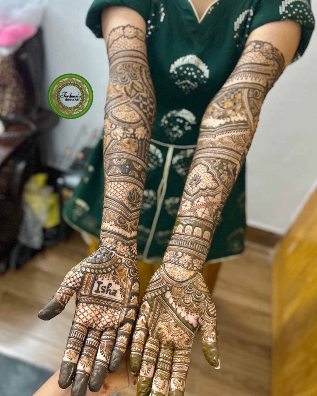 Royal Bridal Intricate Work Upper Elbow